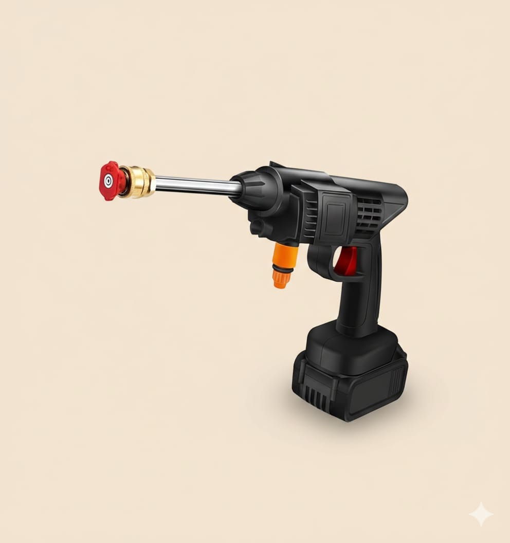 Car Washer High Pressure Gun Rechargeable 48V (Double Battery)